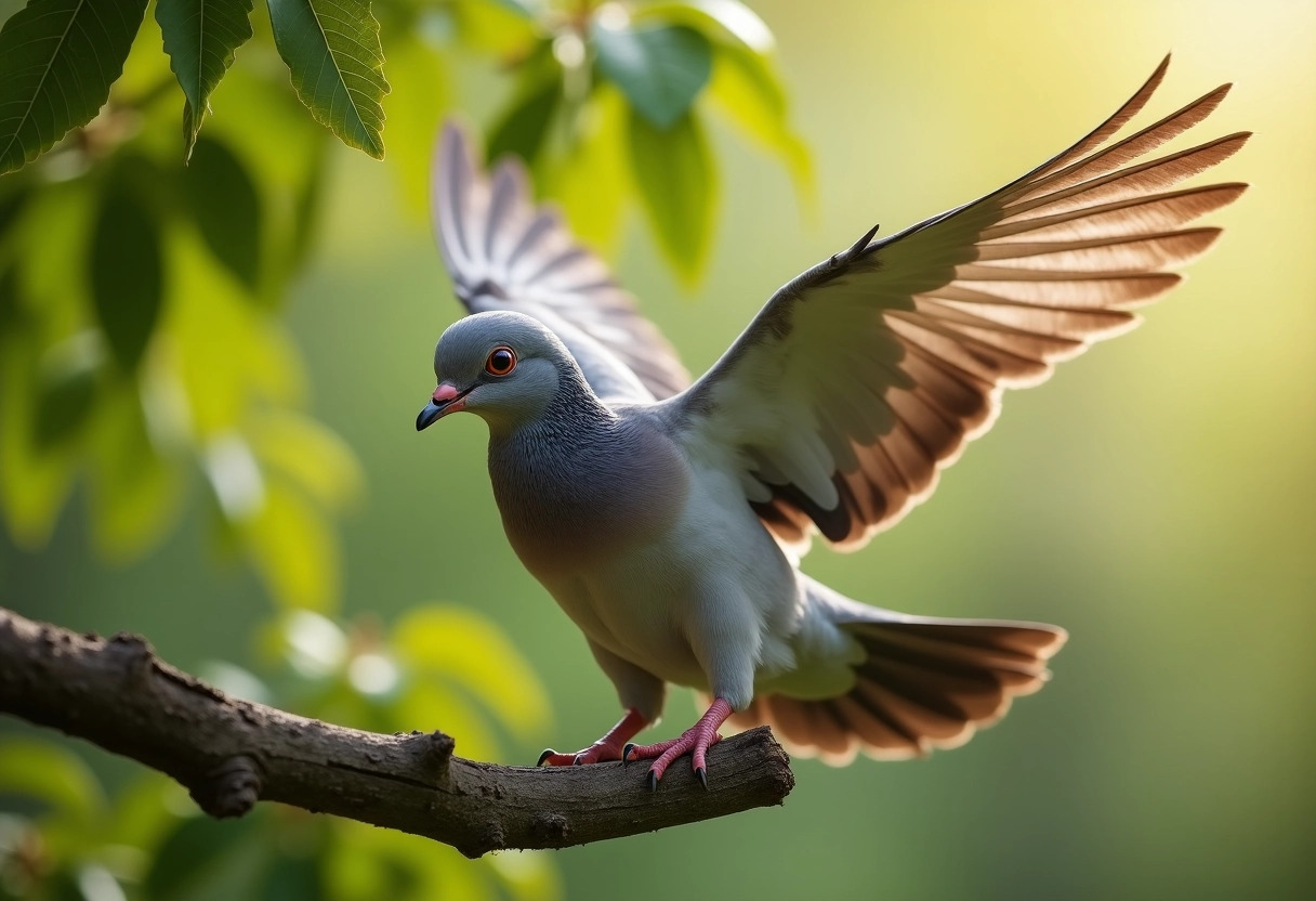 bébé pigeon