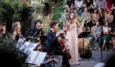 Concert en plein air à Paris