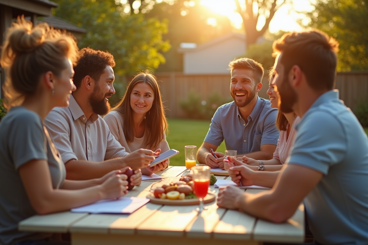 réunion famille